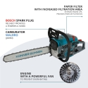 Könner & Söhnen KS CS31G-18 цепная пила 2300 W 3000 RPM Черный, Синий, Серый, Красный