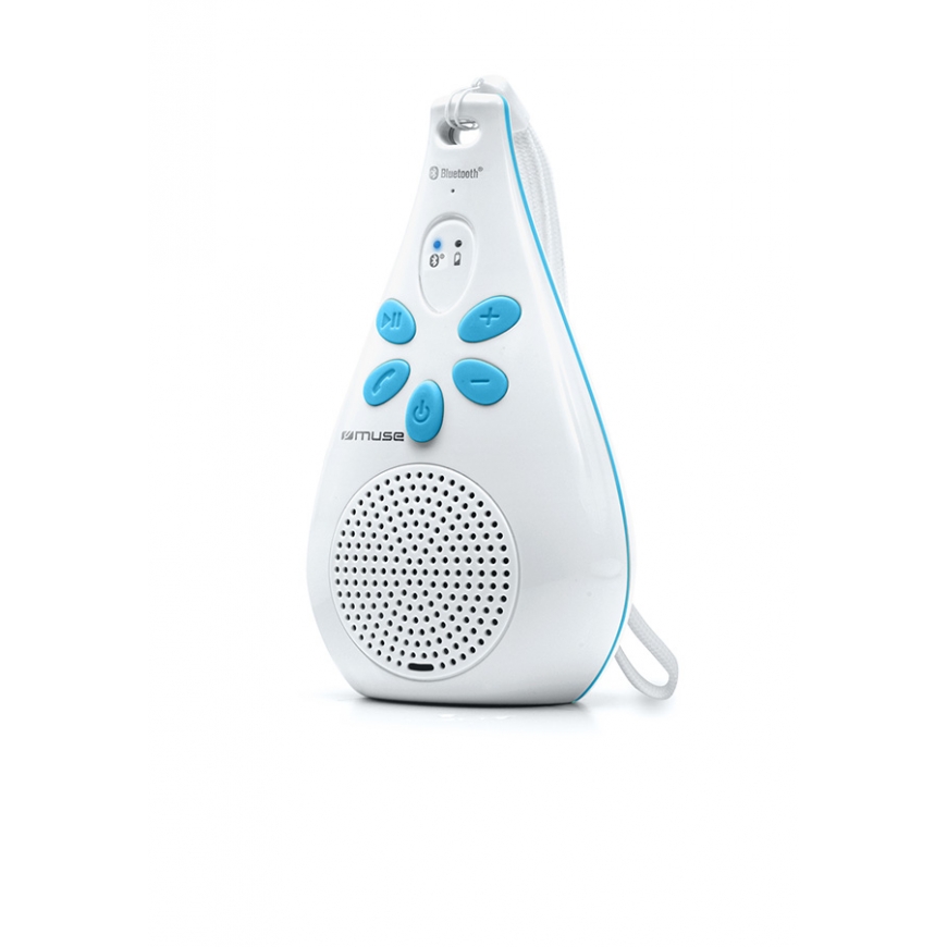 Muse M-320BT Kannettava ja juhlakaiutin Kannettava monokaiutin Sininen, Valkoinen