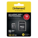 Intenso 3433470 zibatmiņa 16 GB MicroSDHC UHS-I Klases 10 Intenso 3433470 zibatmiņa 16 GB MicroSDHC UHS-I Klases 10