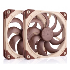 Noctua NF-A14X25 G2 PWM SX2-PP Datora dzesēšanas sistēma Datora korpusam Ventilators 14 cm Bēšs 2 pcs