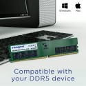 Integral IN5T32GNHRBX модуль памяти 32 GB 1 x 32 GB DDR5 288-pin DIMM