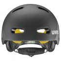 Uvex Kid 4 Style MIPS Bicycle Helmet, 51 - 55 cm, Dirt Black Matt