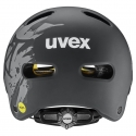 Uvex Kid 4 Style MIPS velosipēdu ķivere, 51 - 55 cm, dirt black matt