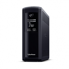 CyberPower VP1600EILCD nepertraukiamo maitinimo resursai (UPS) „Line-Interactive“ 1,6 kVA 960 W 8 AC išvestis(ys / čių)