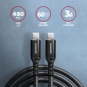 Axagon BUCM-CM10AB USB кабель USB 2.0 1 m USB C Черный Axagon BUCM-CM10AB USB кабель USB 2.0 1 m USB C Черный