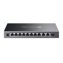 TP-Link Omada ES210GMP tinklo komutatorius Valdomas Gigabit Ethernet (10/100/1000) Maitinimas per Et TP-Link Omada ES210GMP tinklo komutatorius Valdomas Gigabit Ethernet (10/100/1000) Maitinimas per Et