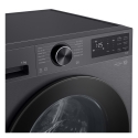 LG F4X5011TBB , A, Front loading, Washing capacity 11 kg, Depth 56.5 cm, 1400 RPM, Black washing mac LG F4X5011TBB , A, Front loading, Washing capacity 11 kg, Depth 56.5 cm, 1400 RPM, Black washing mac