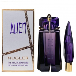 Set Thierry Mugler: Alien, Eau De Toilette, For Women, 90 ml + A