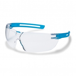 Uvex 9199265 aizsargbrilles Caurspīdīgs, Zils