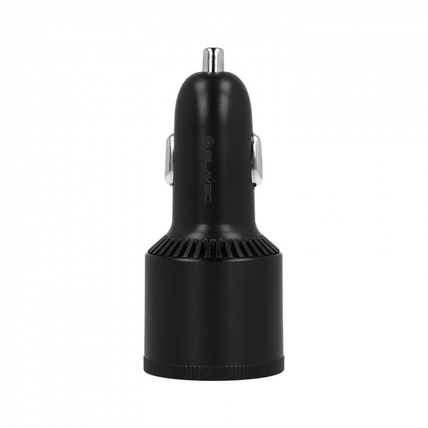 Blavec Car charger BS-06D-C Trip - USB + 2xType C - QC 3.0 18W P – 3