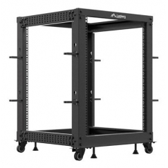Lanberg OR01-6115-B rack cabinet 15U Freestanding rack Black