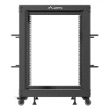 Lanberg OR01-6115-B телекоммуникационная стойка 15U Отдельностоящая стойка Черный