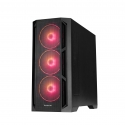 Chieftec PC- Gehäuse GA-01B-L-OP APEX LUMO Midi Tower Melns Chieftec PC- Gehäuse GA-01B-L-OP APEX LUMO Midi Tower Melns