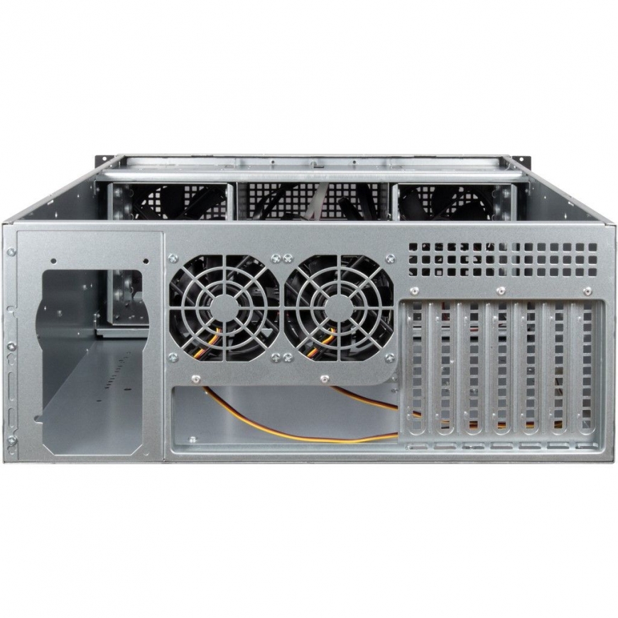 Inter-Tech 4U 40255 Stovas Juoda, Pilka – 2