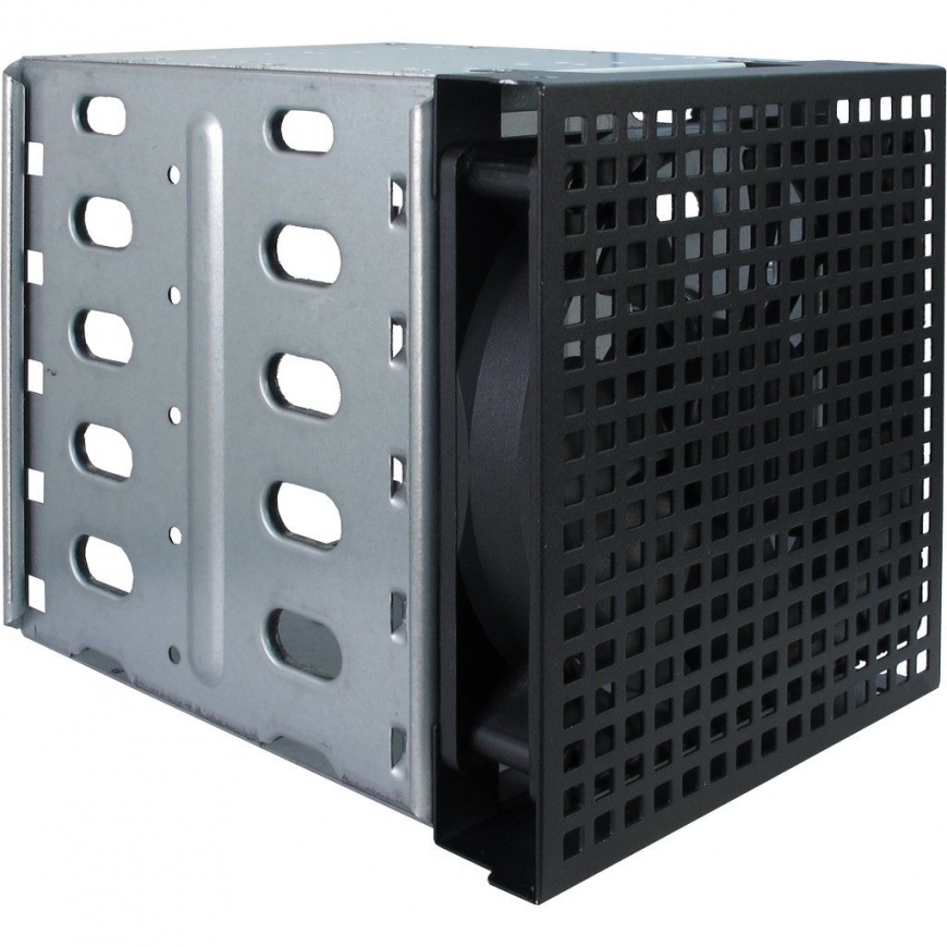 Inter-Tech 4U 40255 Plaukts Melns, Pelēks – 5