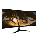 Arozzi Nova 34″ Curved monitori 86,4 cm (34") 3440 x 1440 pikseļi 4K Ultra HD LED Melns