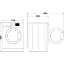 Whirlpool WRBSS 6249 S EU pesumasin Eest täidetav 6 kg 1151 RPM Valge Whirlpool WRBSS 6249 S EU pesumasin Eest täidetav 6 kg 1151 RPM Valge