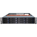 Inter-Tech IPC 2U-2412 Plaukts Melns, Sudrabs