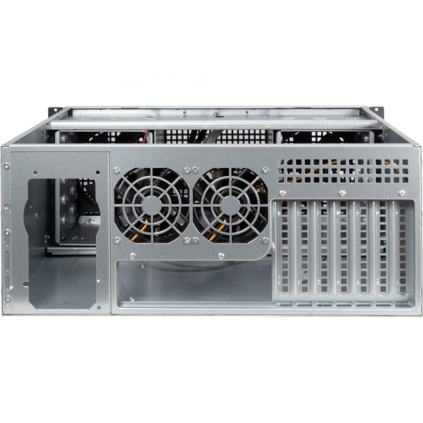Inter-Tech 4U 40240 Plaukts Melns, Pelēks – 2
