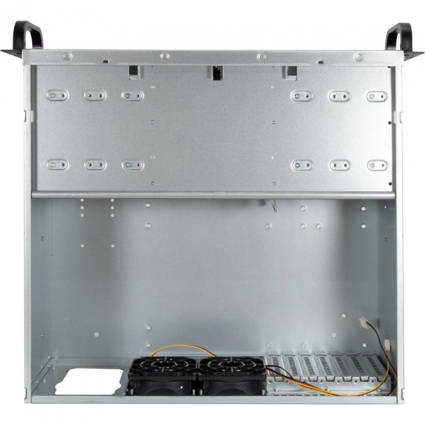 Inter-Tech 4U 40240 Plaukts Melns, Pelēks – 4