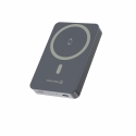 Swissten FUSION Power Bank Universāla Ārējas Uzlādes Baterija MagSafe / Apple Watch / 10000 mAh Sudraba Swissten FUSION Power Bank Universāla Ārējas Uzlādes Baterija MagSafe / Apple Watch / 10000 mAh Sudraba