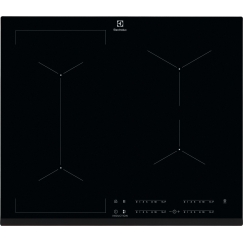 Electrolux EIV634 Juoda Įmontuoti 60 cm Indukcinė viryklė, padalyta į sritis 4 zone(s)