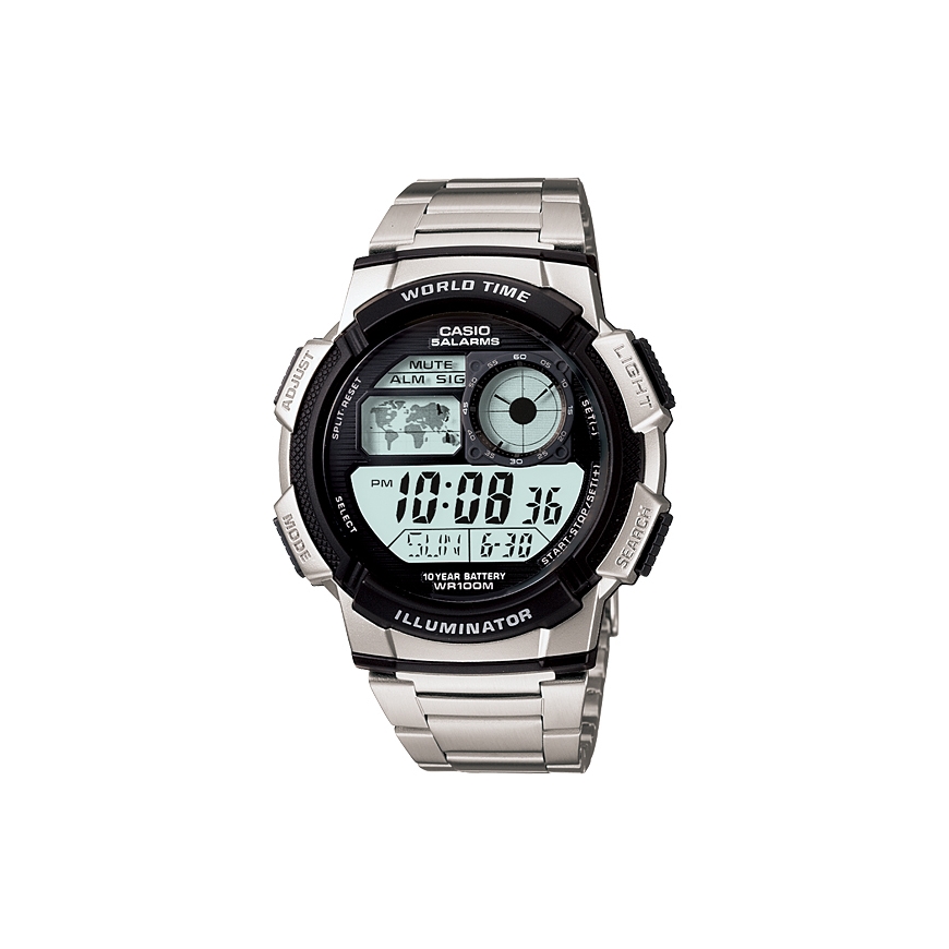 Casio AE-1000WD-1AVDF rokas pulkstenis Rokaspulkstenis Kvarcs