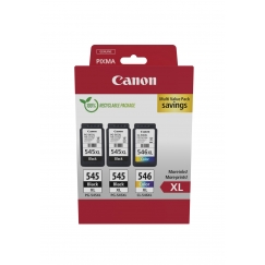 Canon 8286B013 tintes kārtridžs 3 pcs Oriģināls Augsta (XL) produktivitāte Melns, Tirkīzzils, Fuksīns, Dzeltens