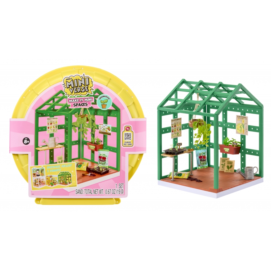 Miniverse Spaces Starter Pack Greenhouse