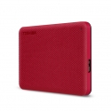 Toshiba Canvio Advance ulkoinen kovalevy 1 TB 2.5" USB A-tyyppi 2.0/3.2 Gen 1 (3.1 Gen 1) Punainen