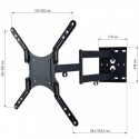 Techly 308893 TV mount/stand 139.7 cm (55") Black