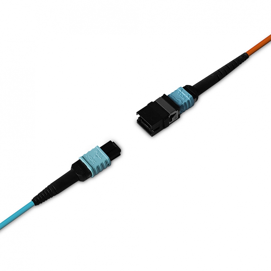 Lindy 38360 „InfiniBand“ arba pluoštinis optinis kabelis 100 m MPO Multi spalvos – 5