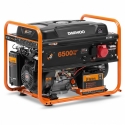 Daewoo GDA 7500E-3 engine-generator 6000 W 30 L Petrol Orange, Black Daewoo GDA 7500E-3 engine-generator 6000 W 30 L Petrol Orange, Black