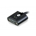 ATEN US424 KVM-kytkin Musta ATEN US424 KVM-kytkin Musta