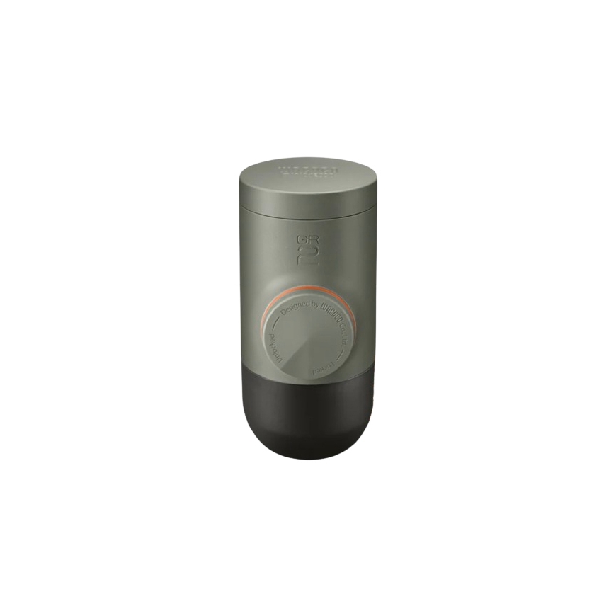 Wacaco Minipresso 4897066230955 travel coffee maker Grey, Olive
