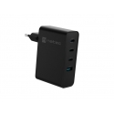 NATEC NUC-2234 PDA/mobīlo telefonu lādētājs Portatīvais dators, Viedtālrunis Melns AC Ātrā uzlāde Ie NATEC NUC-2234 PDA/mobīlo telefonu lādētājs Portatīvais dators, Viedtālrunis Melns AC Ātrā uzlāde Ie