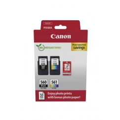 Canon 3713C008 tindikassett 2 tk Originaal Must, Tsüaan, Magenta, Kollane