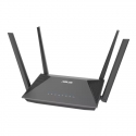 ASUS RT-AX52 AX1800 AiMesh langaton reititin Gigabitti Ethernet Kaksitaajuus (2,4 GHz/5 GHz) Musta ASUS RT-AX52 AX1800 AiMesh langaton reititin Gigabitti Ethernet Kaksitaajuus (2,4 GHz/5 GHz) Musta