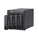 QNAP TR-004 cieto disku uzglabāšanas sistēma HDD/SSD korpuss Melns 2.5/3.5" QNAP TR-004 cieto disku uzglabāšanas sistēma HDD/SSD korpuss Melns 2.5/3.5"