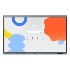 Samsung LH86WAFPLGC Interaktīvā baltā tāfele 2,18 m (86") 3840 x 2160 pikseļi Skārienjūtīgais ekrāns Melns, Pelēks