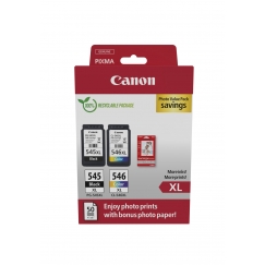 Canon 8286B011 tindikassett 2 tk Originaal Must, Tsüaan, Magenta, Kollane