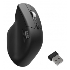 Keychron M6 kompiuterio pelė Universalus Dešinės rankos RF Wireless + Bluetooth + USB Type-C Optinis 30000 DPI
