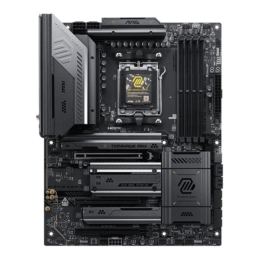 MSI MAG X870E TOMAHAWK MAX WIFI emaplaat AMD X870E Protsessoripesa AM5 ATX – 2