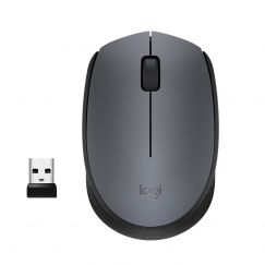 Logitech M170 Grey-K hiiri Office Molempikätinen Langaton RF Optinen 1000 DPI