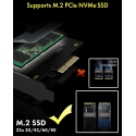 ICY BOX IB-PCI208-HS interface cards/adapter Internal M.2 ICY BOX IB-PCI208-HS interface cards/adapter Internal M.2
