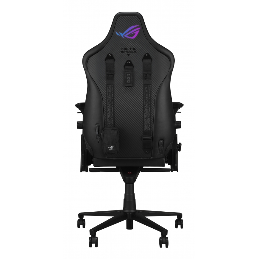 ASUS ROG Courser Yleispelituoli pehmustettu istuin Musta – 4