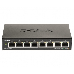 D-Link DGS-1100-08V2 Управляемый L2 Gigabit Ethernet (10/100/1000) Черный