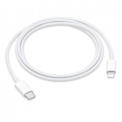 Apple MUQ93ZM/A Lightning-kaapeli 1 m Valkoinen