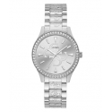 GUESS W1280L1 rankinis laikrodis Lizdinė Sidabras