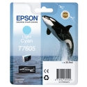 Epson T7605 tintes kārtridžs 1 pcs Oriģināls Gaiši Tirkīzzila Epson T7605 tintes kārtridžs 1 pcs Oriģināls Gaiši Tirkīzzila